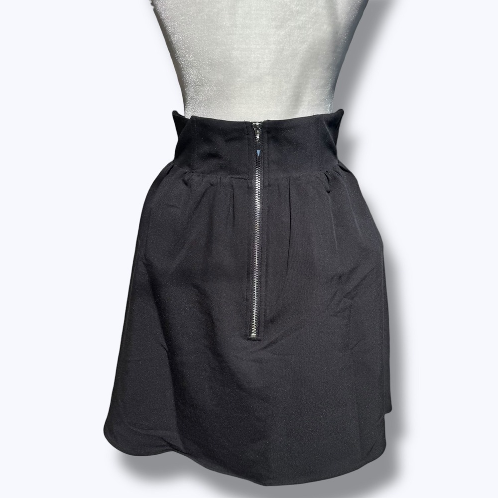 Disturbia Skirt High Waisted Goth Dark Vampire Size 4 NWT Witchy Alt Grunge Punk - Picture 3 of 9